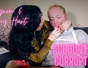 FEMDOM Nyxon And Donny Hart Accountant Corruption